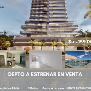 Departamento En Venta A Estrenar Parqueo Y Baulera