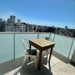 Alquiler Temporal Estudio Con Terraza