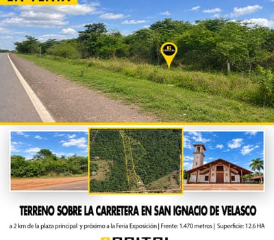Terreno En Venta En San Ignacio De Velasco