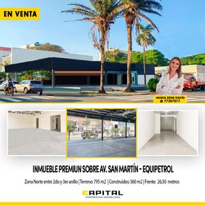 Inmueble Comercial En Venta Sobre Avenida San Martin - Equipetrol
