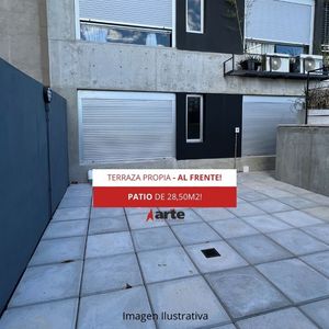 Venta De Apartamento De 1 Dormitorio Con Terraza Y 21m2 De Patio En Cordon