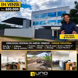 Ocasión Venta De Oficina Con Galpón 