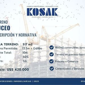 Terreno En Buceo