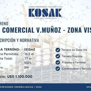 Venta Gran Terreno Vis En La Comercial