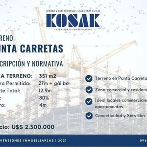 Terreno En Punta Carretas