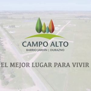 Terreno En Campo Alto Barrio Jardín En Venta – Durazno