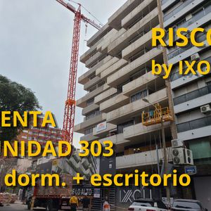Venta Apartamento Estrenar 1 Dormitorio + Escritorio En Punta Carretas | Risco | Agosto 2027