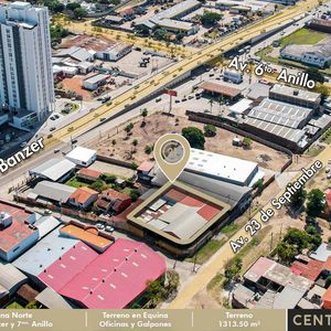 Terreno Comercial En Venta- Zona Norte 7mo Anillo Banzer