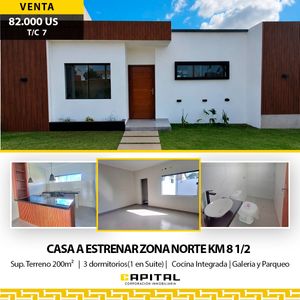 Casa A Estrenar En Venta En Zona Norte