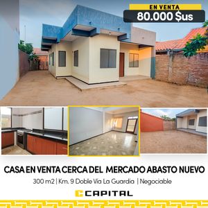 Casa En Venta – Zona Oeste Km 9 Doble Via La Guardia