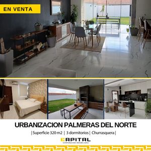 Casa En Venta - Urbanizacion Palmeras Del Norte