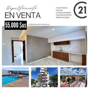 Departamento De 1 Dormitorio En Venta, Listo Para Estrenar