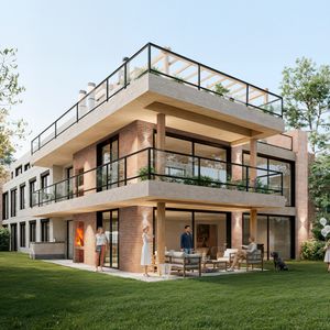 Apartamento De 4 Dormitorios Con Jardín A Dos Cuadras Del Lawn Tennis 