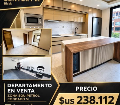 Departamento En Venta - Condado 6 (equipetrol)