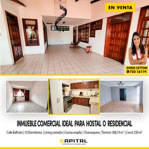 Vendo Casa Centrica Ideal Para Hostal - Calle Ballivian