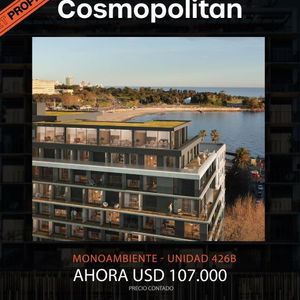 Venta - Apartamento Monoambiente - Unidad 426b - Cosmopolitan