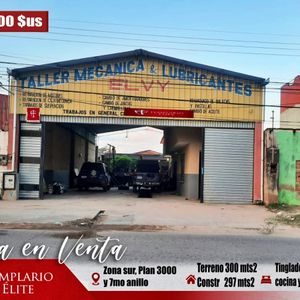 Casa Con Galpon En Venta En Avenida Para Negocio, Zona Sur 7mo Anillo