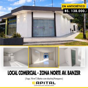 Local Comercial En Anticretico Zona El Cristo