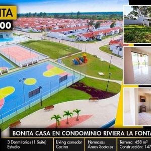 Casa En Venta Condominio La Fontana Riviera 1