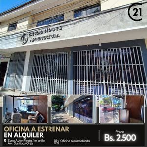 A Estrenar Elegante Oficina Céntrica En Alquiler