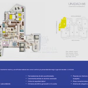 Apartamento En Brava, 2 Dormitorios *