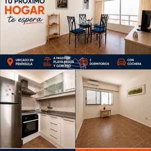 Apartamento En Península, Punta Del Este, 2 Dormitorios. Próximo A La Playa Y Centro