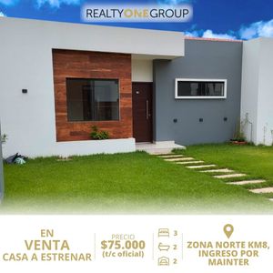 Casa A Estrenar En Venta - Zona Norte