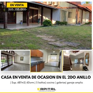 Amplia Casa En Venta En El Barrio El Trompillo