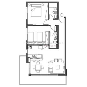 Apartamento En Venta De 2 Dormitorios En Punta Del Este.