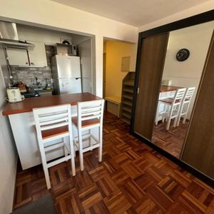Alquiler Monoambiente Al Frente Amoblado Luminoso En Pocitos
