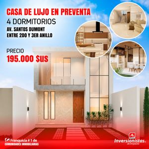 Casa De 4 Dormitorios De Lujo En Preventa Sobre Avenida