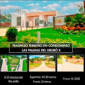  Traspaso De Terreno – Las Palmas Del Urubó II