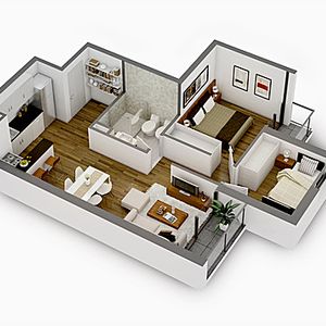 Apartamento Un Dormitorio - Parque Batlle - Vis 