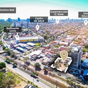 Terreno En Venta Sobre El 4to Anillo - Uso De Suelo Mixto