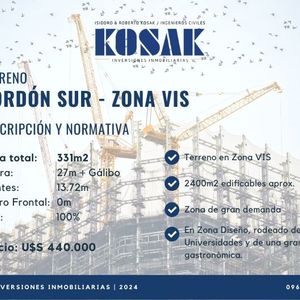 Terreno Vis En Cordón Sur 