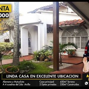 Casa A 4 Cuadras Del 2do Anillo 
