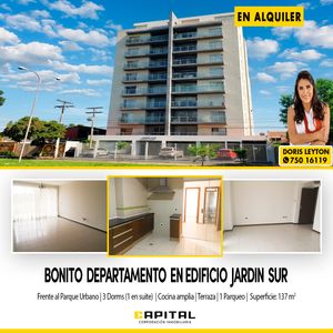Edificio Jardin Sur – Alquilo Departamento
