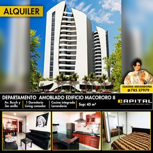 Alquilo Departamento 1 Dormitorio Macororo 8
