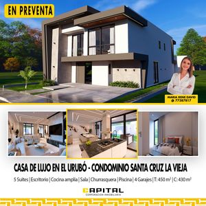 Casa En Construccion En Condominio Santa Cruz La Vieja
