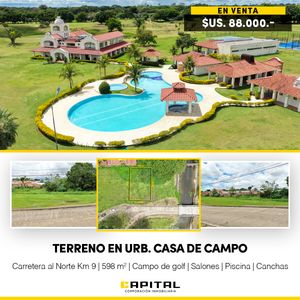 Terreno En Venta En Cond Casa De Campo