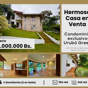 Casa En Venta De 4 Dormitorios En Urubo Green