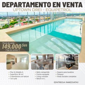 Departamento De 2 Dormitorios En Venta En Condominio Uptown Drei 