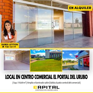 Portal Del Urubo Local En Alquiler