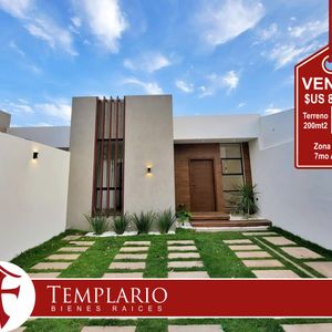 Hermosa Casa En Venta De 1 Planta - Av. Banzer 7mo Anillo $us 87.000
