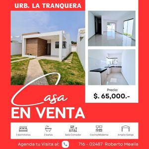 Casa En Venta 3 D.  Zona Este
