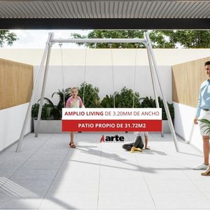 Venta De Apartamento De 1 Dormitorio Con 31,72m2 De Patio En Malvin!