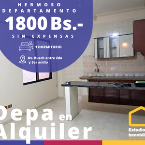 Departamento De 1 Dormitorio En Alquiler Con Servicios Incluidos