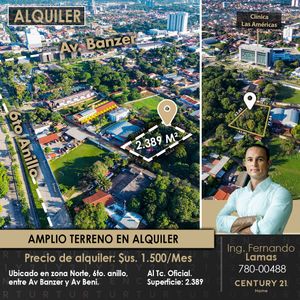 Terreno En Alquiler Zona Norte