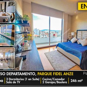 Lujoso Departamento En Venta, Parque Fidel Anze, Cochabamba