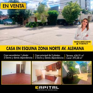 Casa En Venta En Esquina – Zono Norte / Avenida Alemania